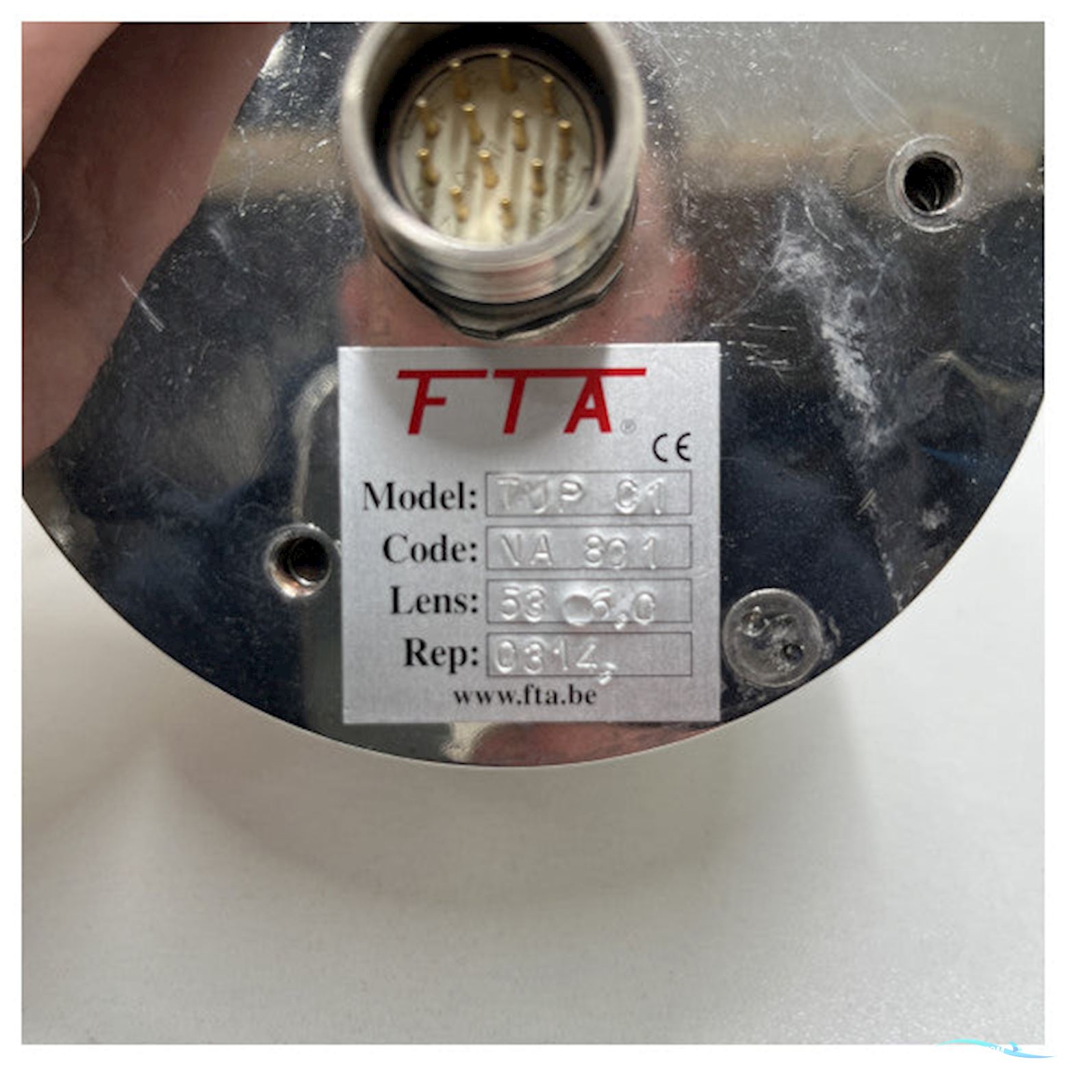 Alphatron FTA stainless steel CCTV Camera Dome TUP-C1 - 3213.0363