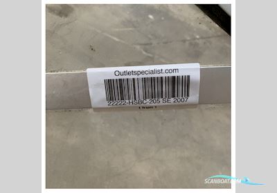 Bayliner 205 SE 2007 Windshield Aluminium Front Window Port Side Bådtilbehør 2026, Holland