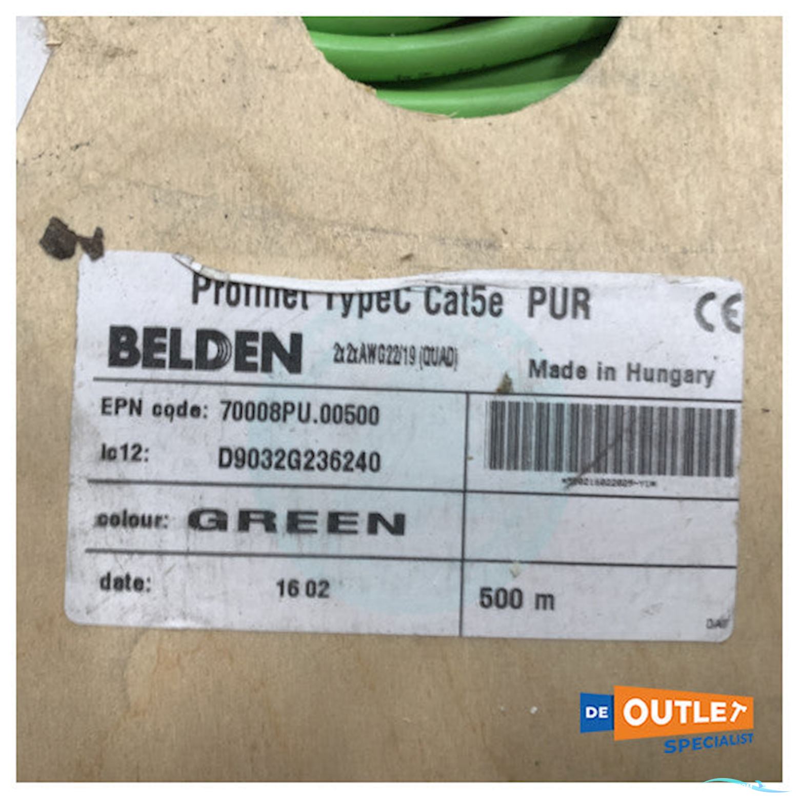Belden 70008PU.00305 CAT5 network cable 500 meter
