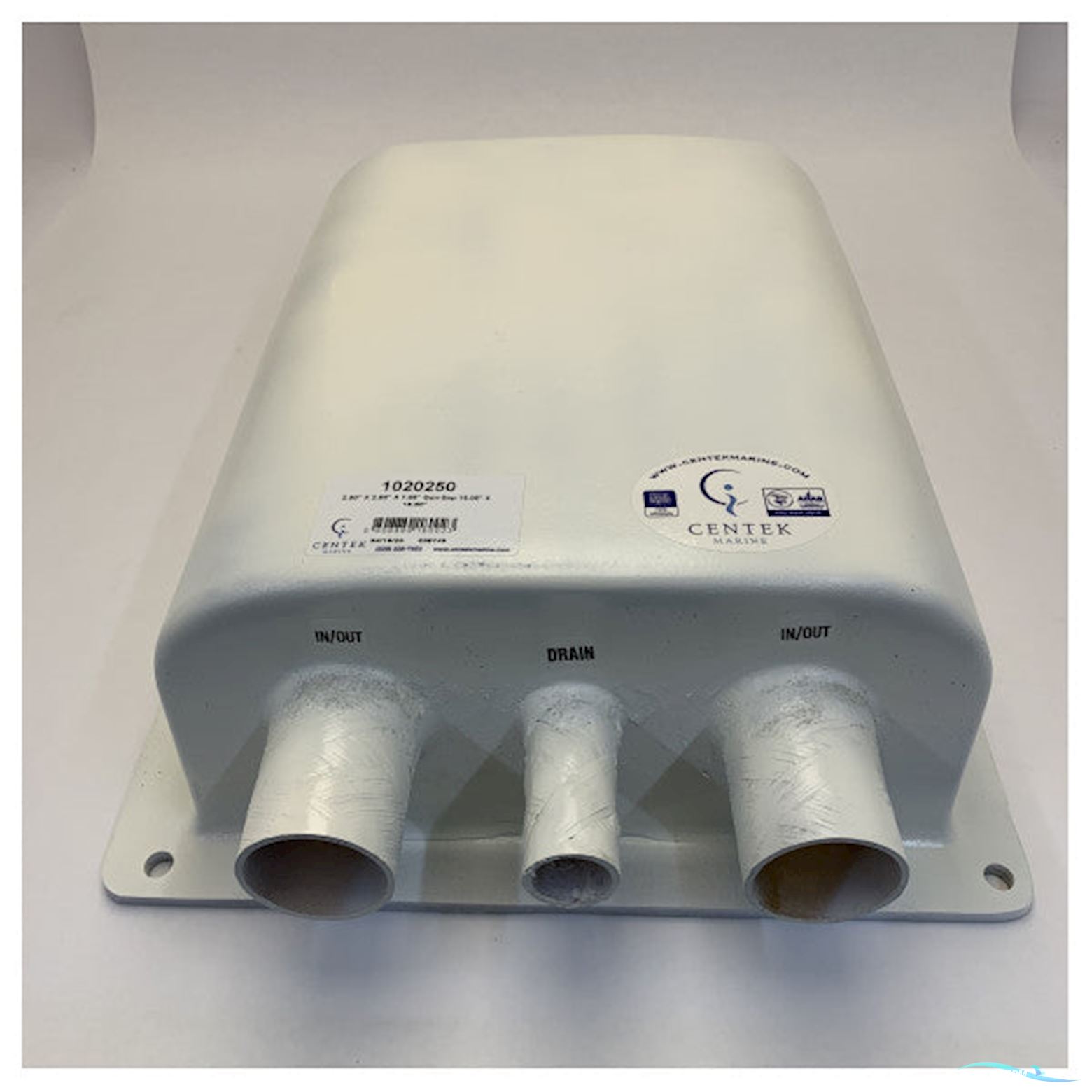 Centek 1020250 exhaust - water separator 2.5 - 1.5 inch