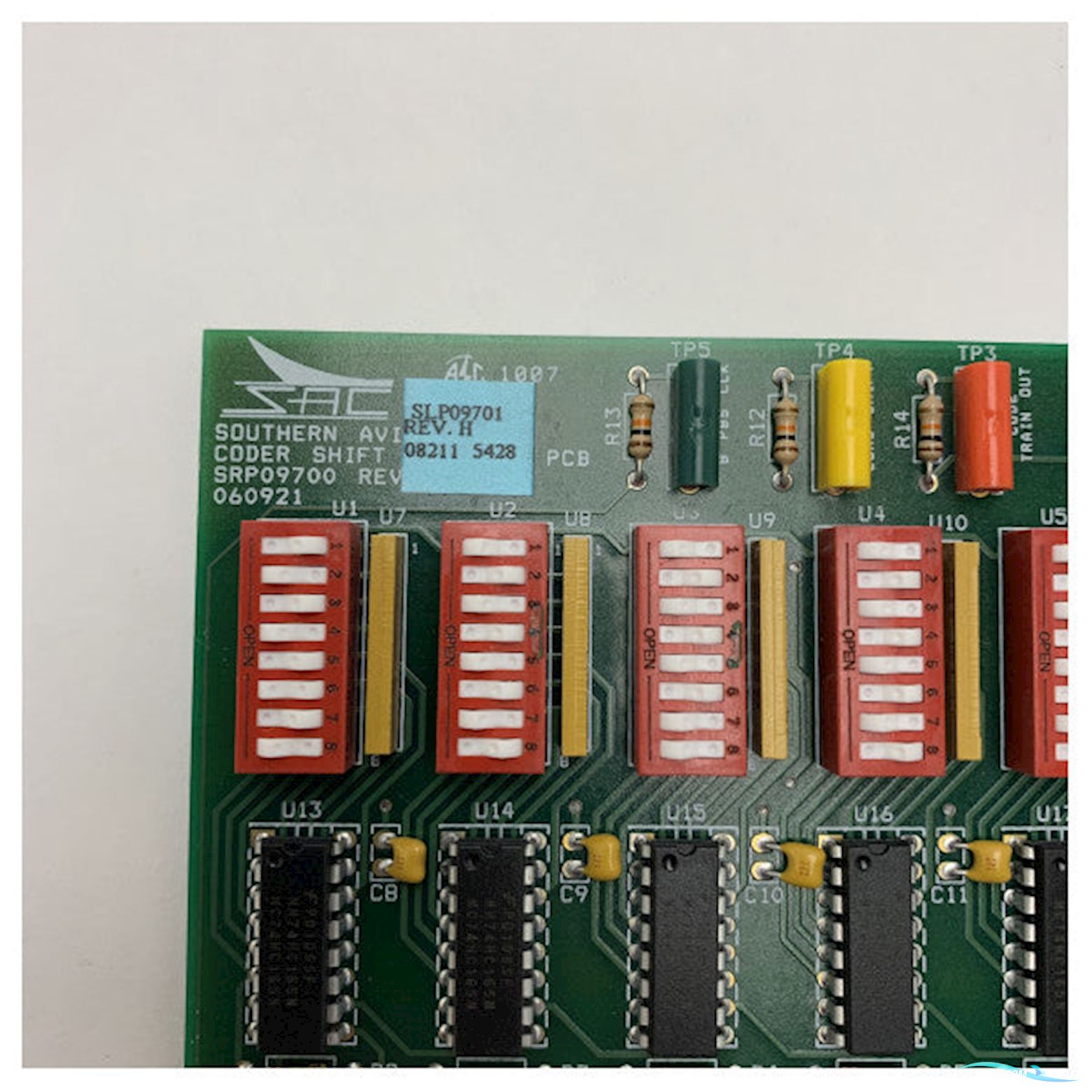 Devocean Radio Holland Coder Shift Register Pcb Board Assy P/N Slp09701