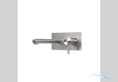 Elka single-lever wall-mounted mixer with spout black - 433050 Bådtilbehør 0, Holland