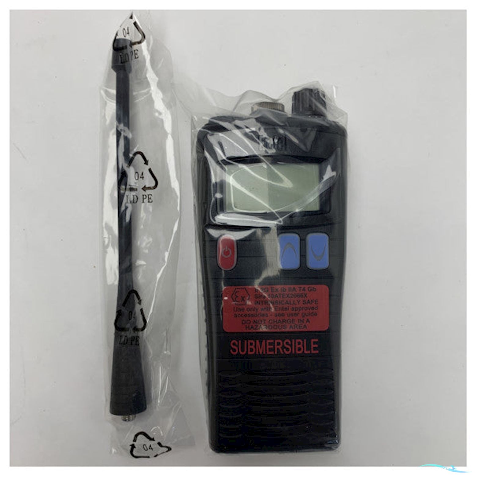 Entel HT883 ATEX UHF Marine Two-Way Radio IIA Entry LCD