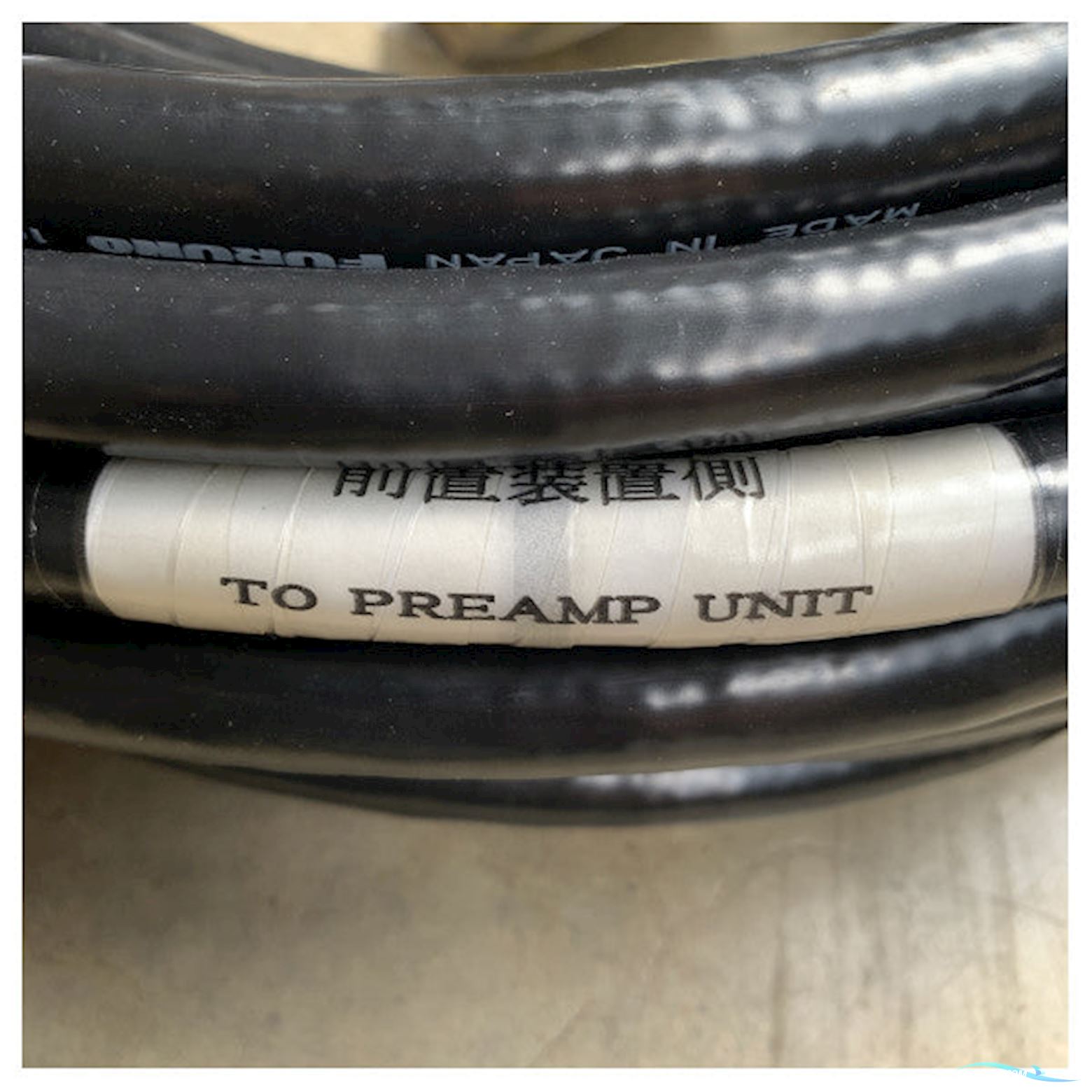 Furuno 30m 38-Pin Marine Scan Sonar Signal Cable for Reliable Ship Navigation Systems - 00697659000