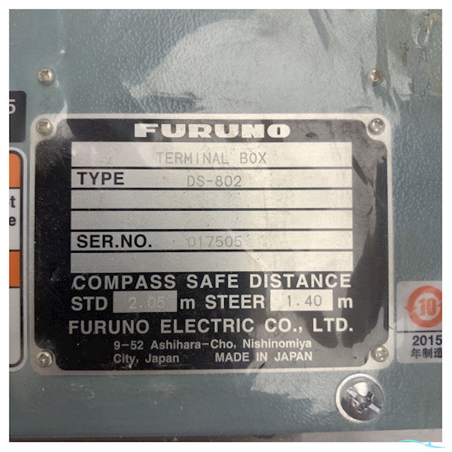 Furuno DS-802 Marine Terminal Box For Professional Ship Navigation Connections - 0040003618