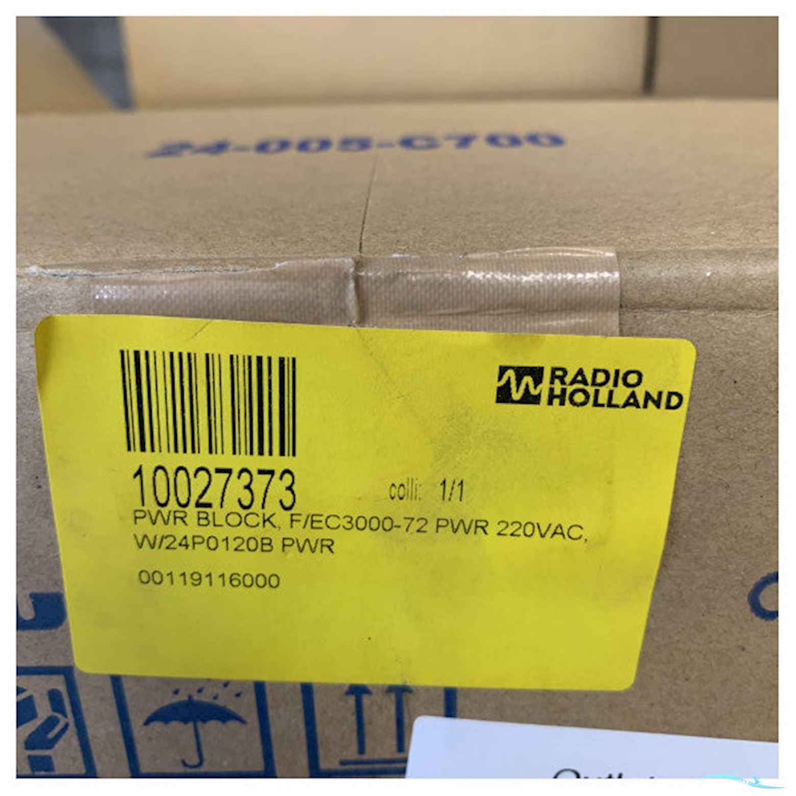 Furuno Marine Power Supply Unit 220V AC With Cooling Fan - EC3000-60 Pwr 100Vac Pwr Block W/24P0120A