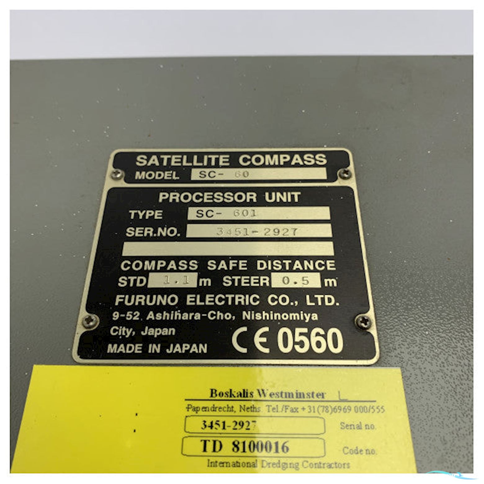 Furuno SC-601 Satellite Compass Processor Unit for SC60 System