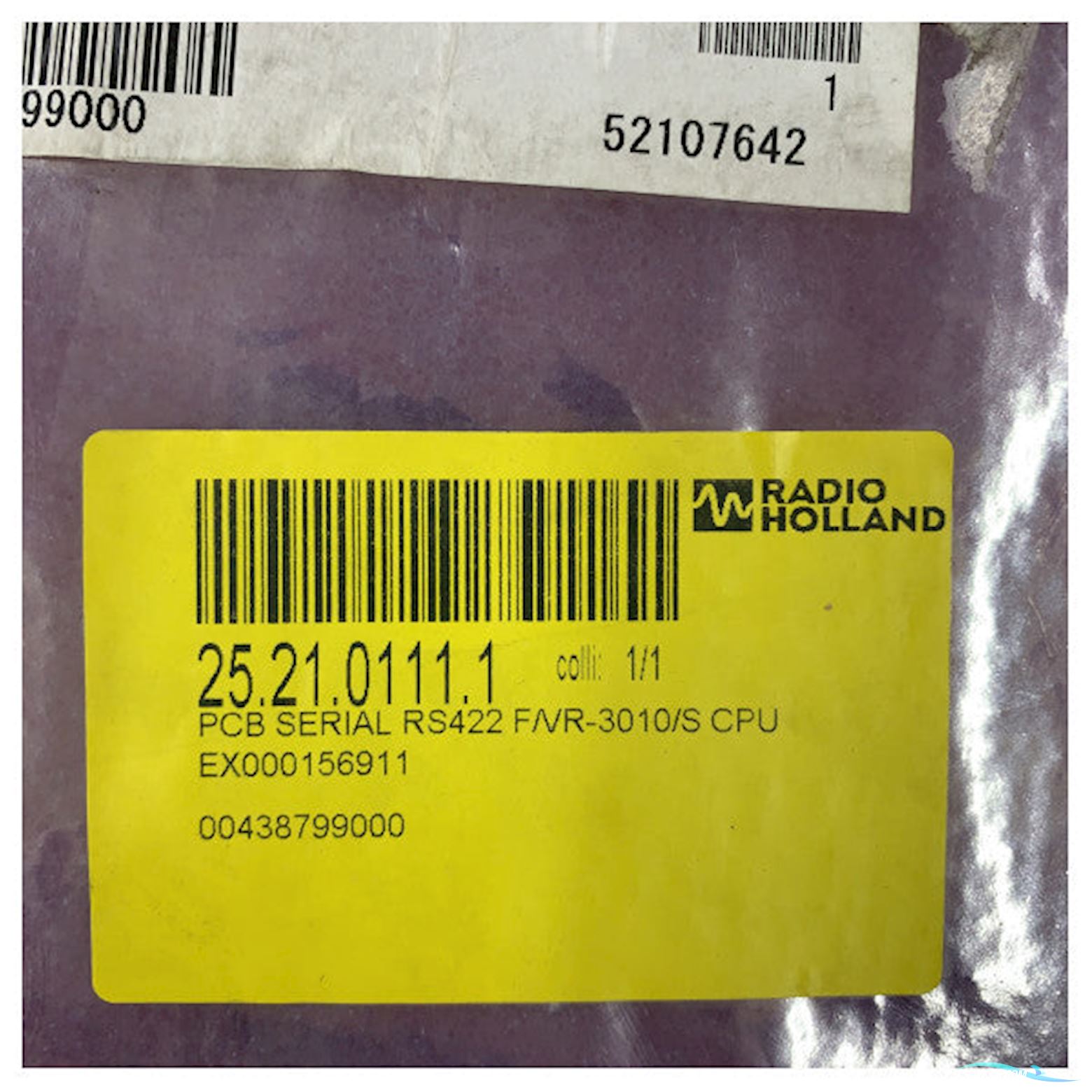 Furuno VR-3000/S S-Vdr Pcb 99033-8 Serial RS422 Communication Card