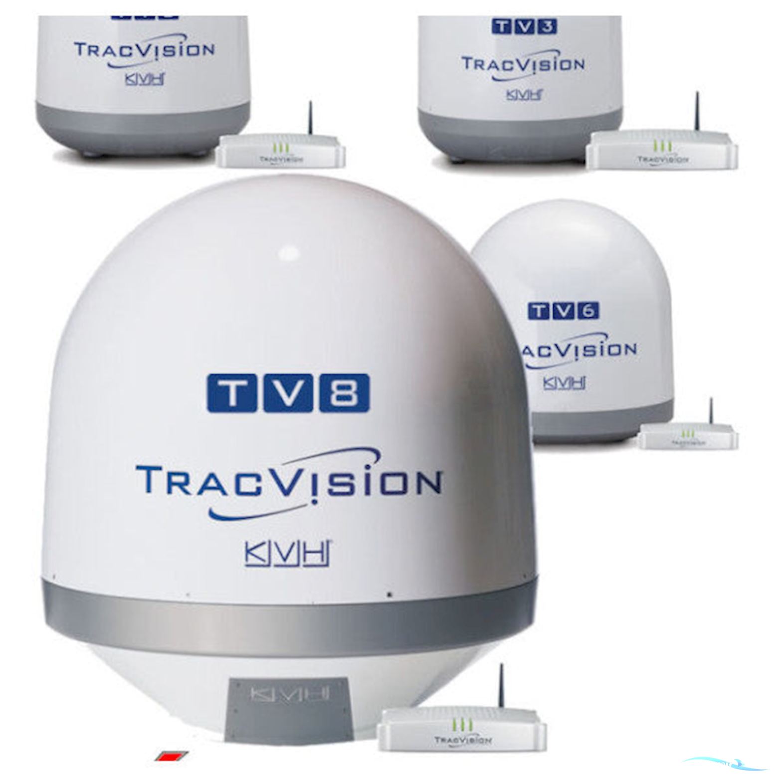 Kvh Tracvision TV8 81 cm Satellite TV Receiver With IP Support - 01-0386-04 Bådtilbehør 2025, Holland