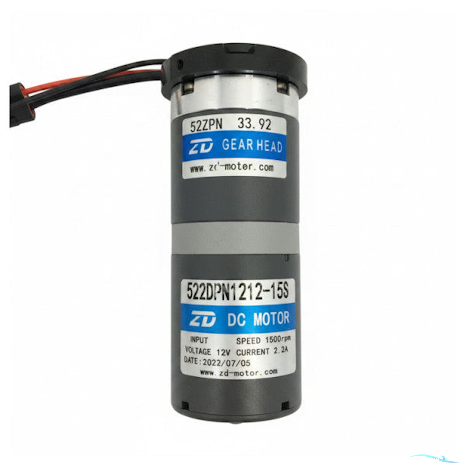 Lewmar B19254 SureShade DC Motor with Gear Head Bådtilbehør 2026, Holland