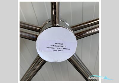 Lewmar M-Maxi 1800 HF GY Yacht Steering Wheel - 1800mm Large Sailboat - 89700371 Bådtilbehør 2026, Holland