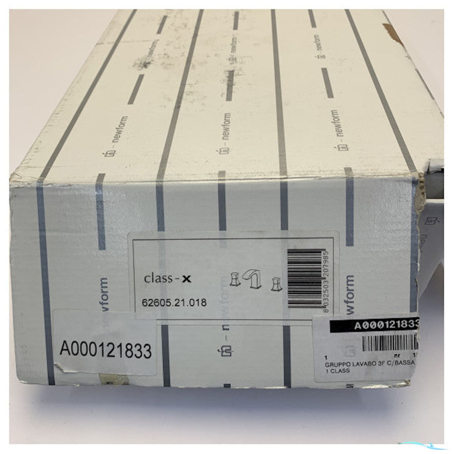 Newform Class-X 3-Hole Basin Mixer Tap - 62605.21
