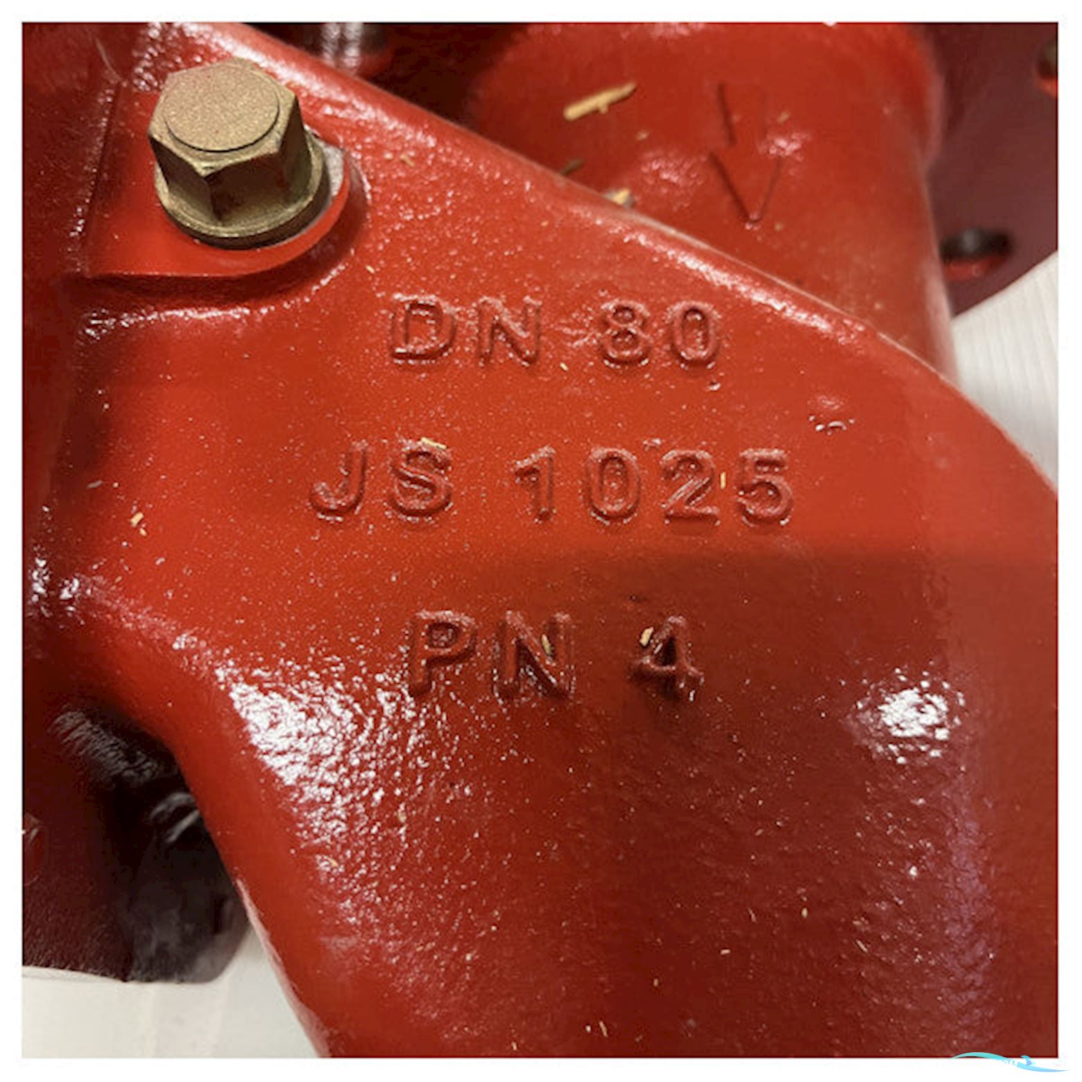 Onbekend Econ storm valve JS1025 PN4 DN 80 RED