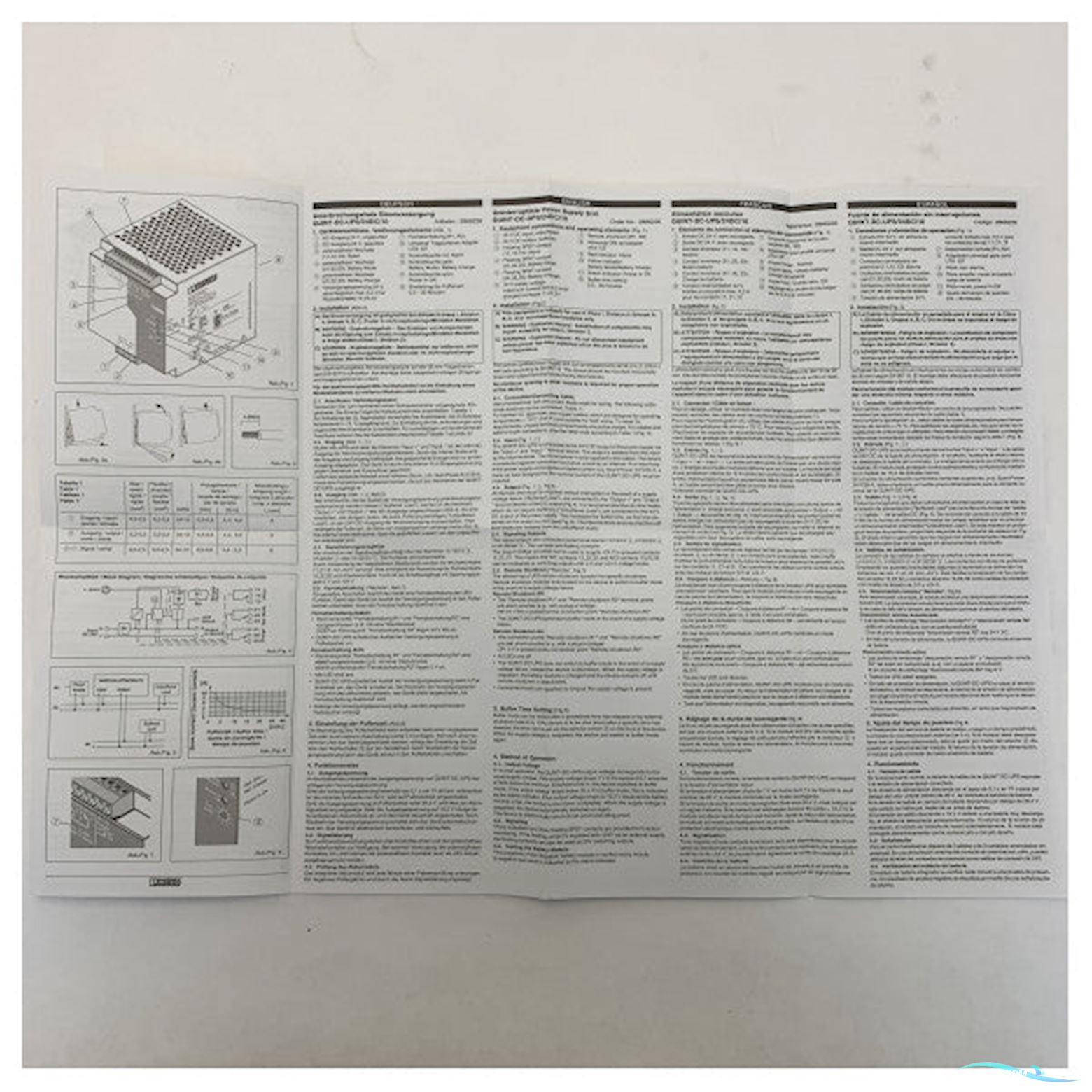 Phoenix Contact Quint-Ups/ 24DC/ 24DC/10 Din-Rail Ups