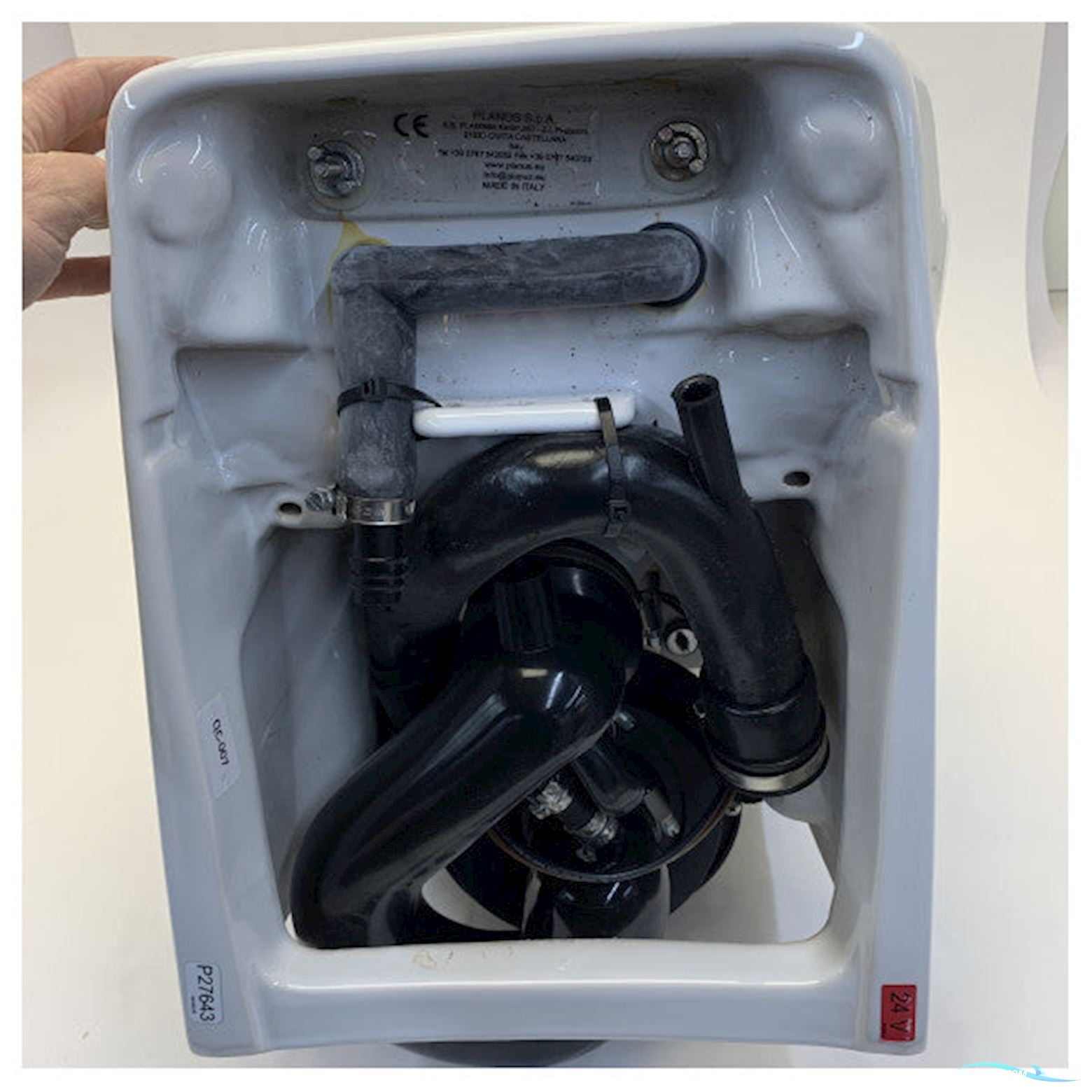 Planus Artic Plus Short Marine Electric Toilet 24V Short