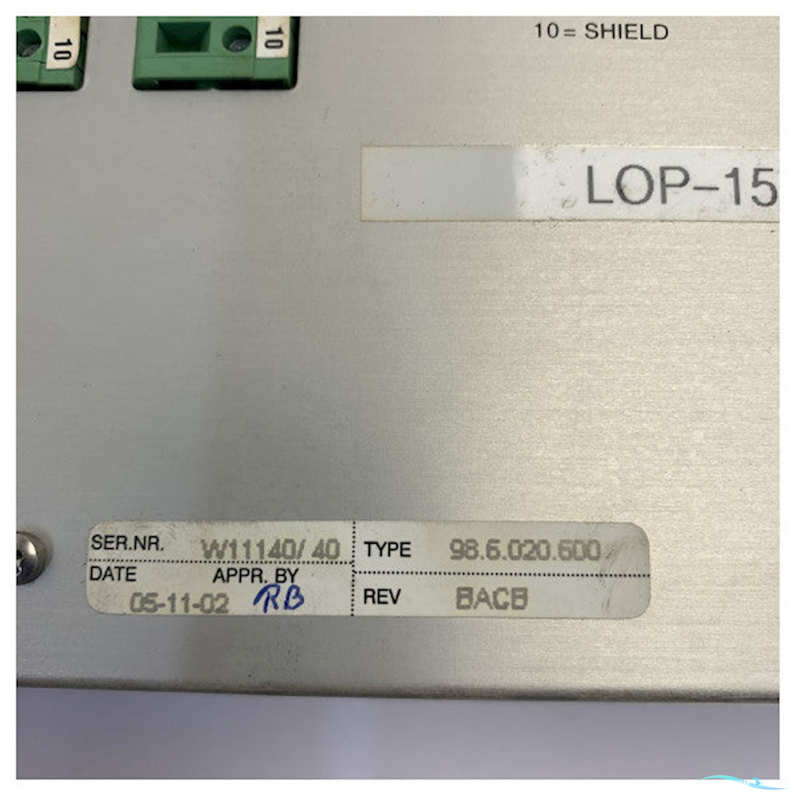Praxis 98-6-020-600 Marine Control Panel - Used