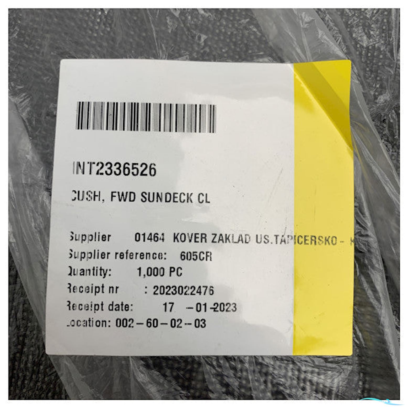 Quicksilver 605 Cruiser Forward Sundeck Inlay Cushion Brown - 2336526