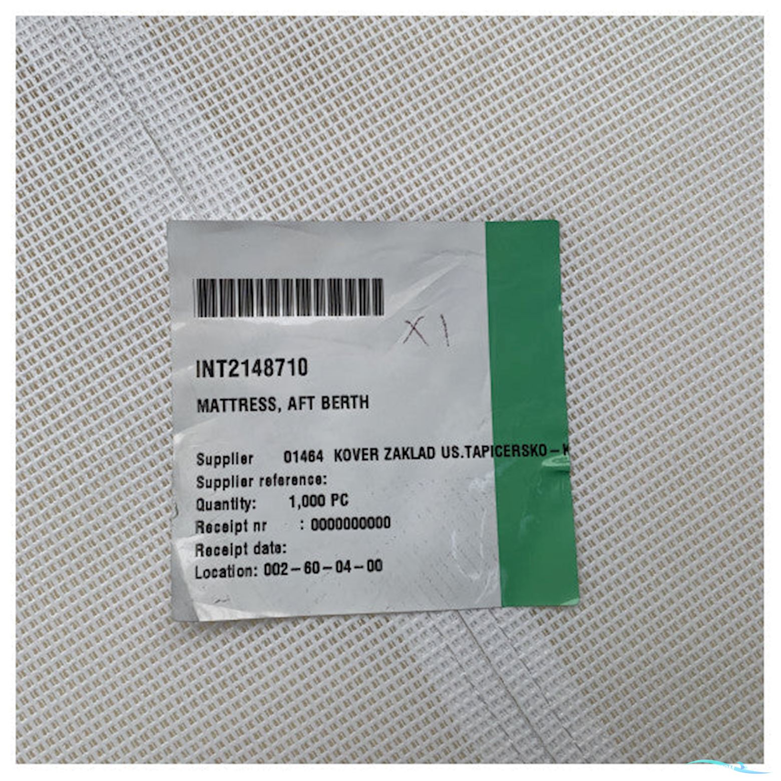 Quicksilver 805 And Uttern D77 Aft Berth Mattress Grey - 2148710