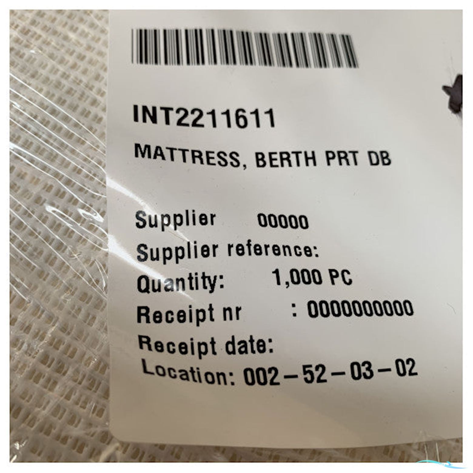 Quicksilver Activ 455 Cabin Port Side Berth Mattress Cushion - 2211611