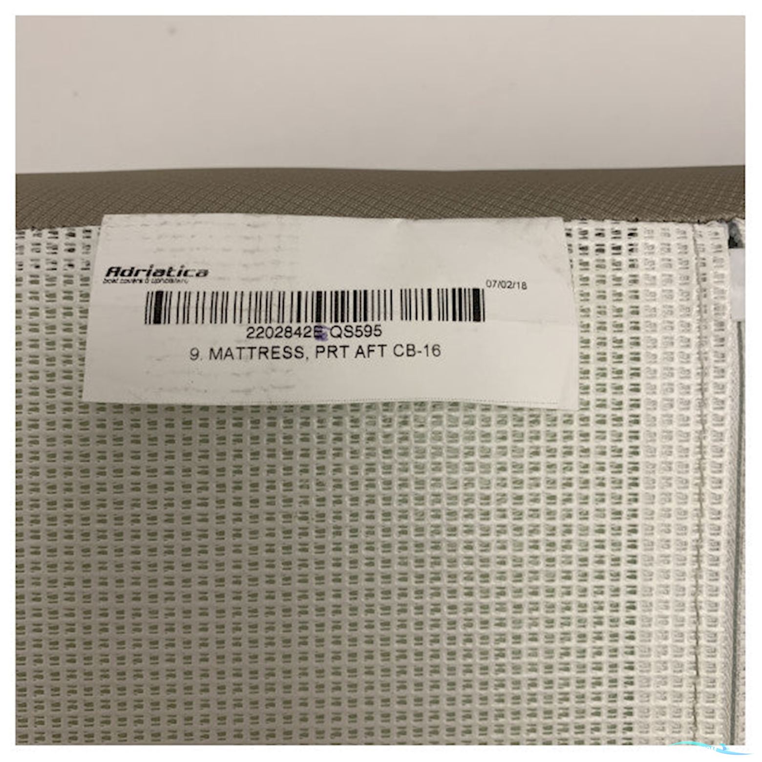 Quicksilver Active 595 Port Side Aft Comfortable Marine Mattress - 2202842