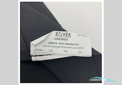 Quicksilver Arvor 810 Black Canvas Sun Awning - 2168056 Bådtilbehør 2026, Holland