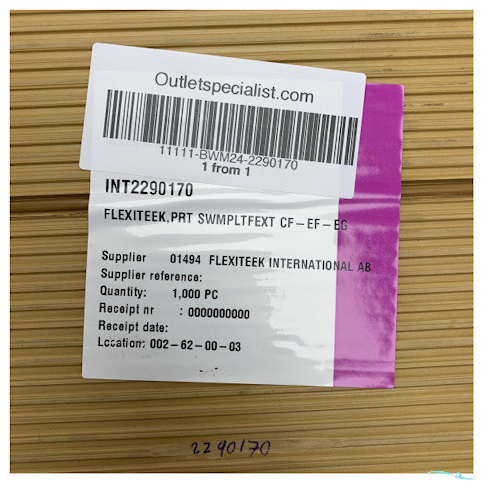 Quicksilver Flexiteak Teak Kit for Port Side Swimplatform - 2290170