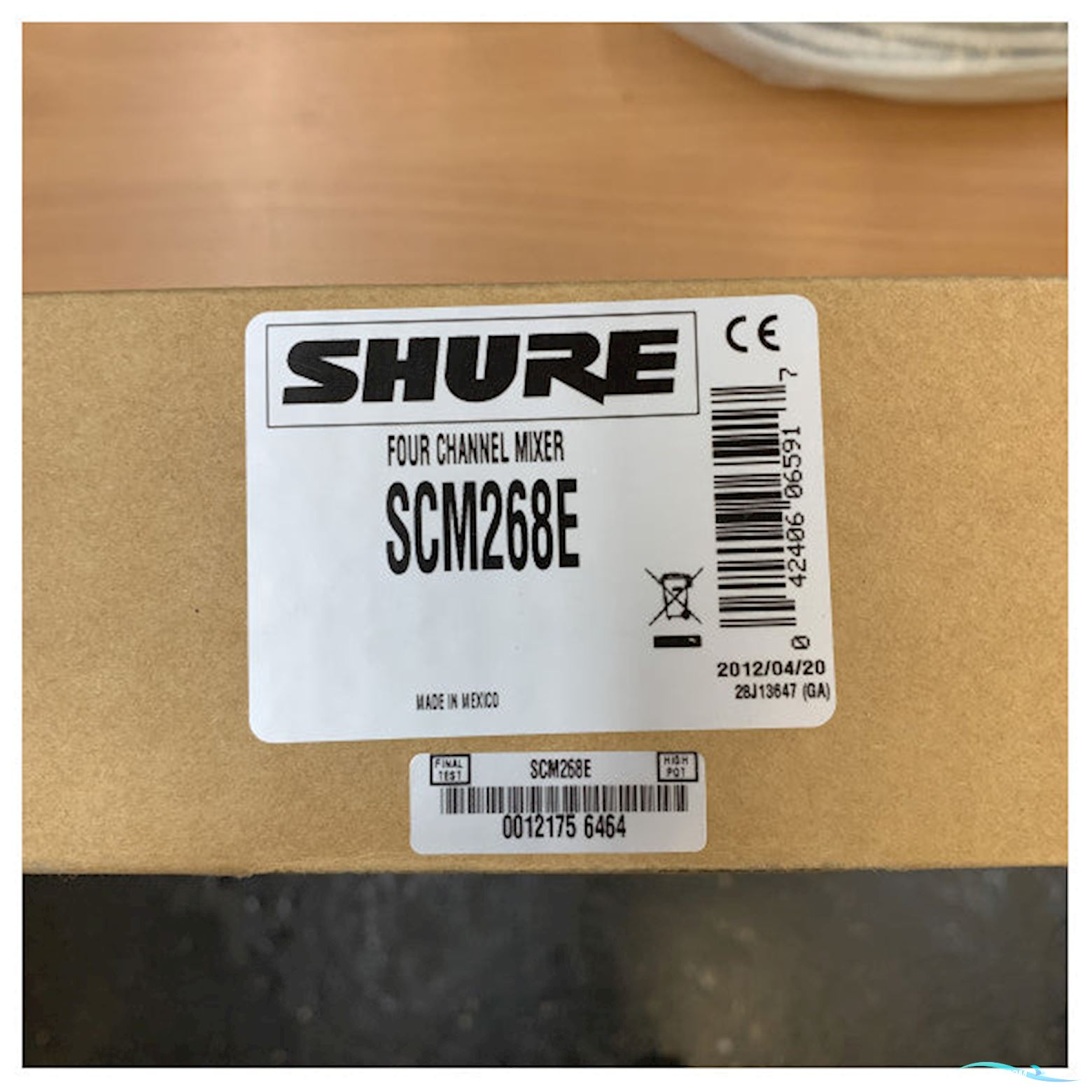 Rutter / Shure Scm268 - Channel Microphone & Vhf Marine Interface