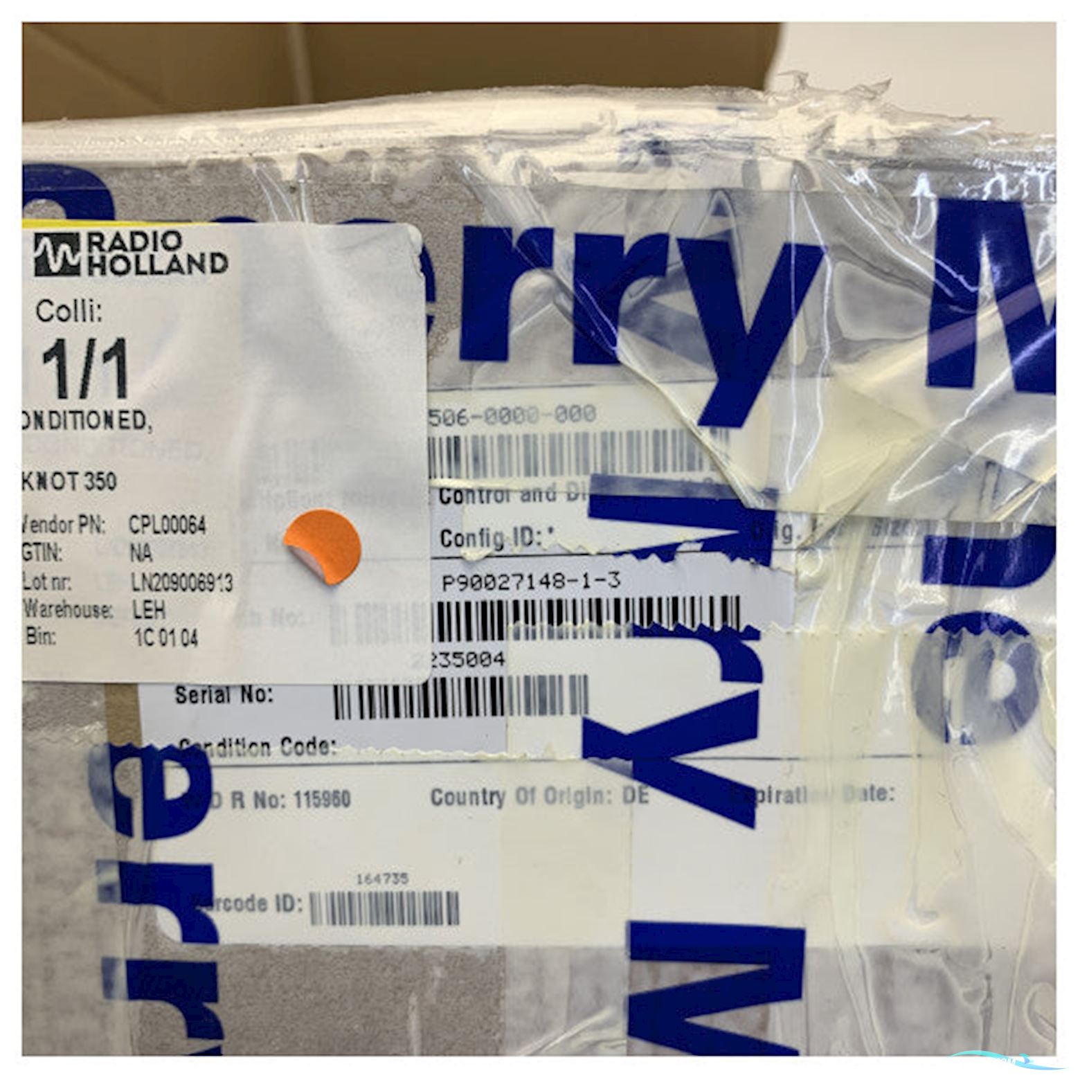 Sperry Marine Naviknot 7308A Speed Log Control Display Unit