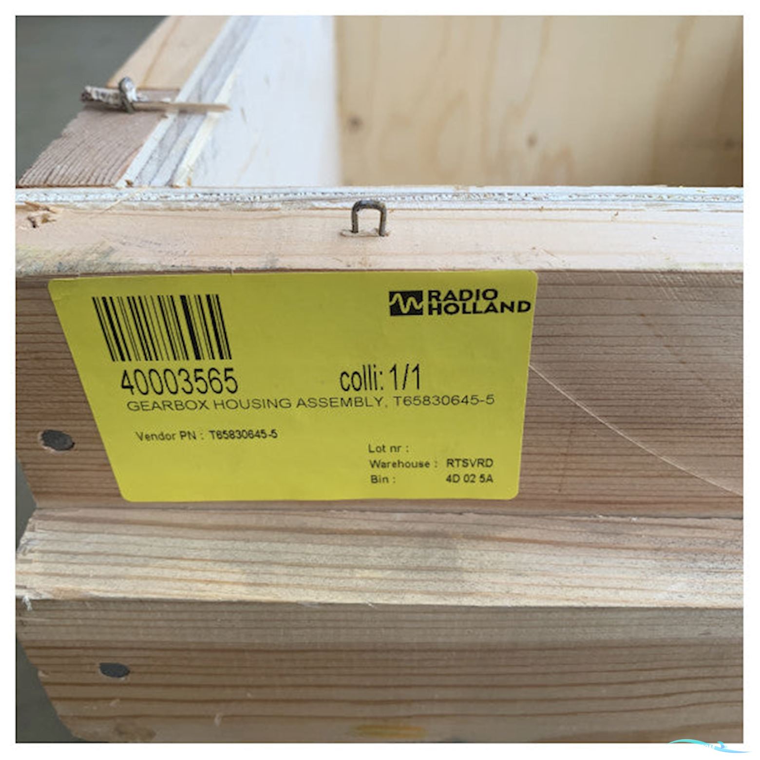 Sperry Marine Radar Gearbox Housing Assembly for Three Phase Motor - T65830645-5