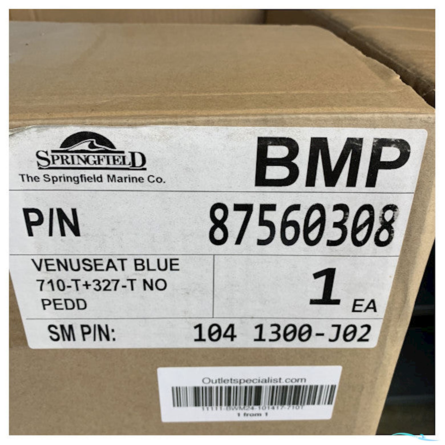 Springfield Venuseat Blue Foldable Marine Seat - 101417-710T