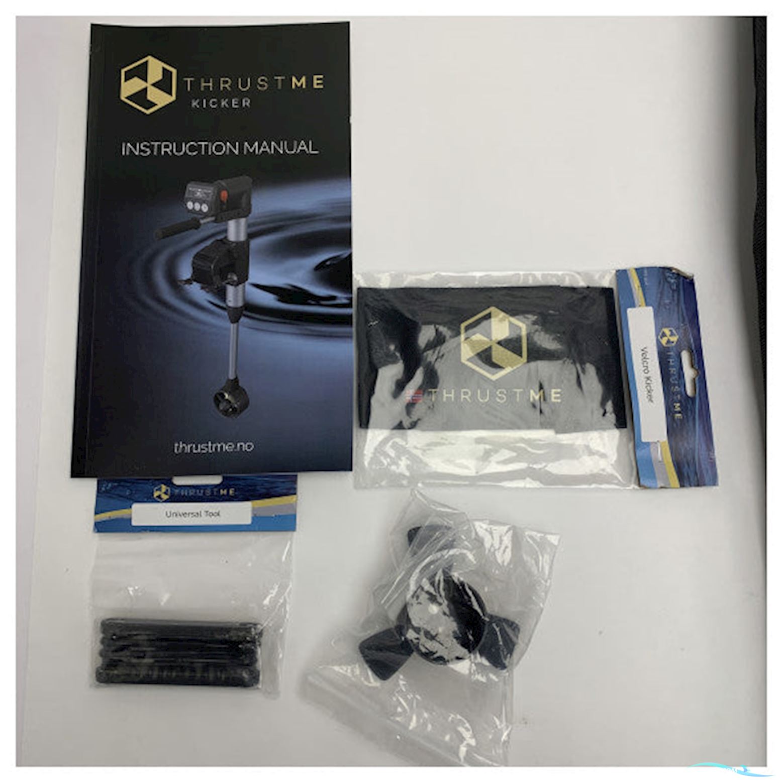 ThrustMe Kicker K01 electric outboard engine with battery