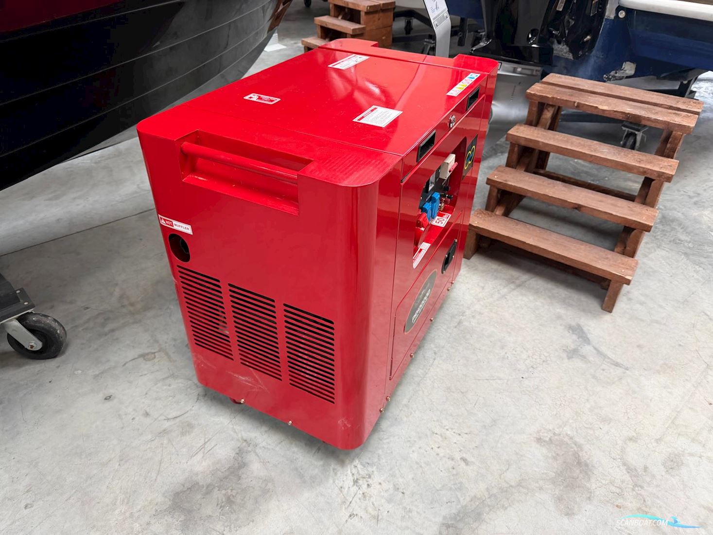 Ubrugt diesel generator