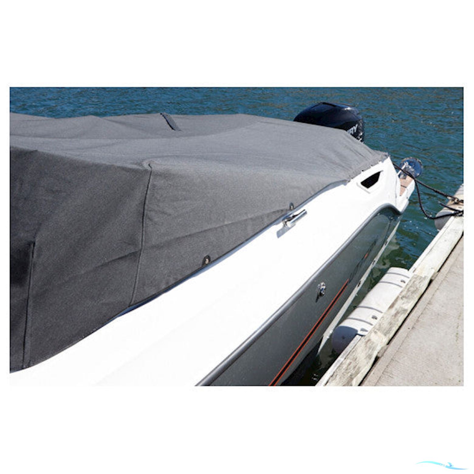 Uttern D77 Canvass Cockpit Mooring Cover Kit With Support Pole Black - VK_UT_D77SP1 Bådtilbehør 2025, Holland