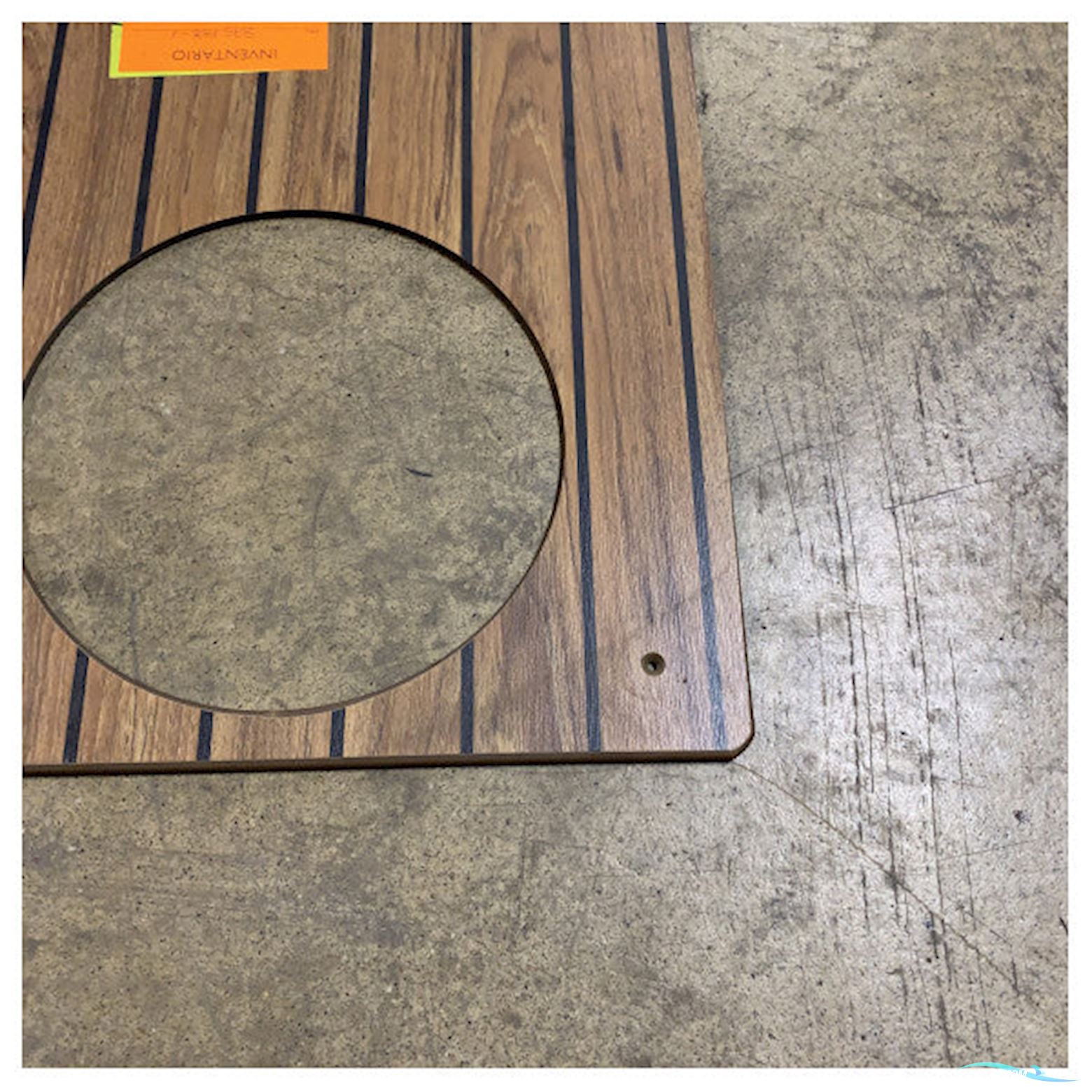 Uttern S49 Marine Teak Laminated Cockpit Floorboard - 875188