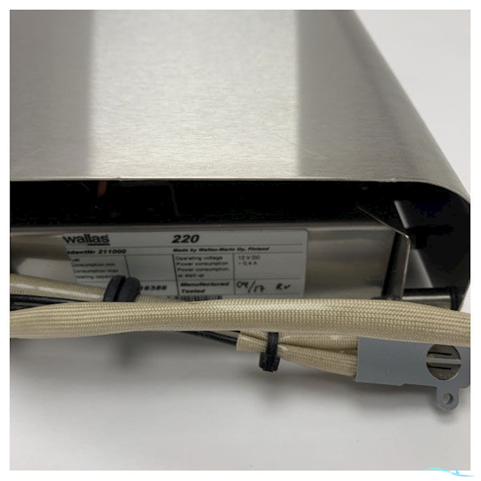 Wallas 220 heat blower lid for diesel and electric stove