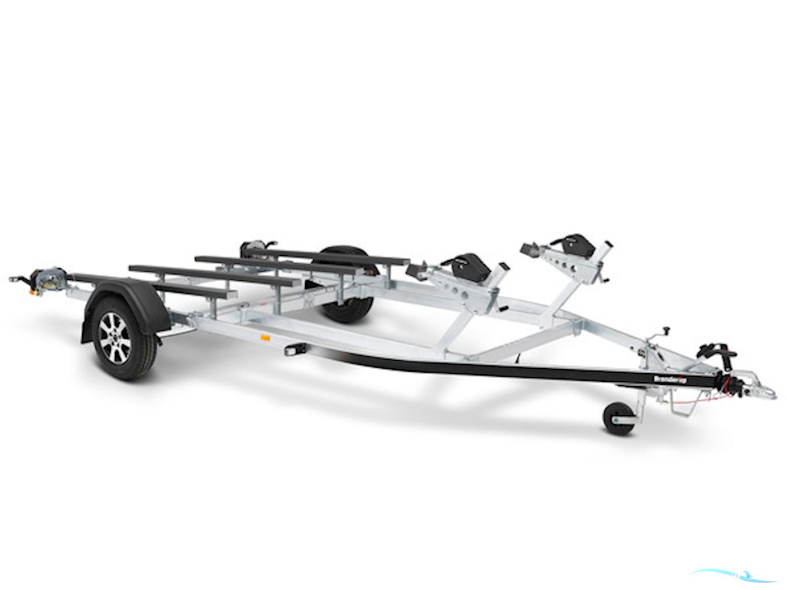 Pwc21200Brax - 1200KG X-Line Trailer Til 2 Vandscootere m/ Led Lys & Bremsespulesystem Bådtrailer 2024, Danmark