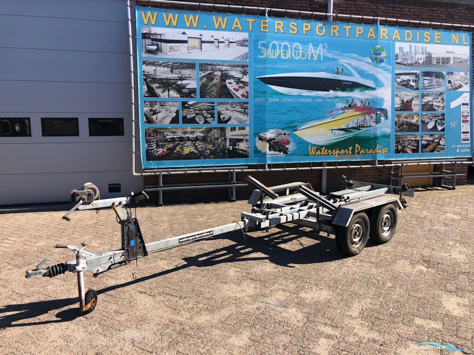 Stallingstrailer 2-Asser Bådtrailer 2024, Holland