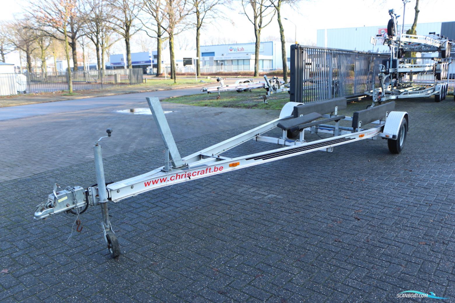 Stallingstrailer Aluminium 1-asser Bådtrailer 2024, Holland
