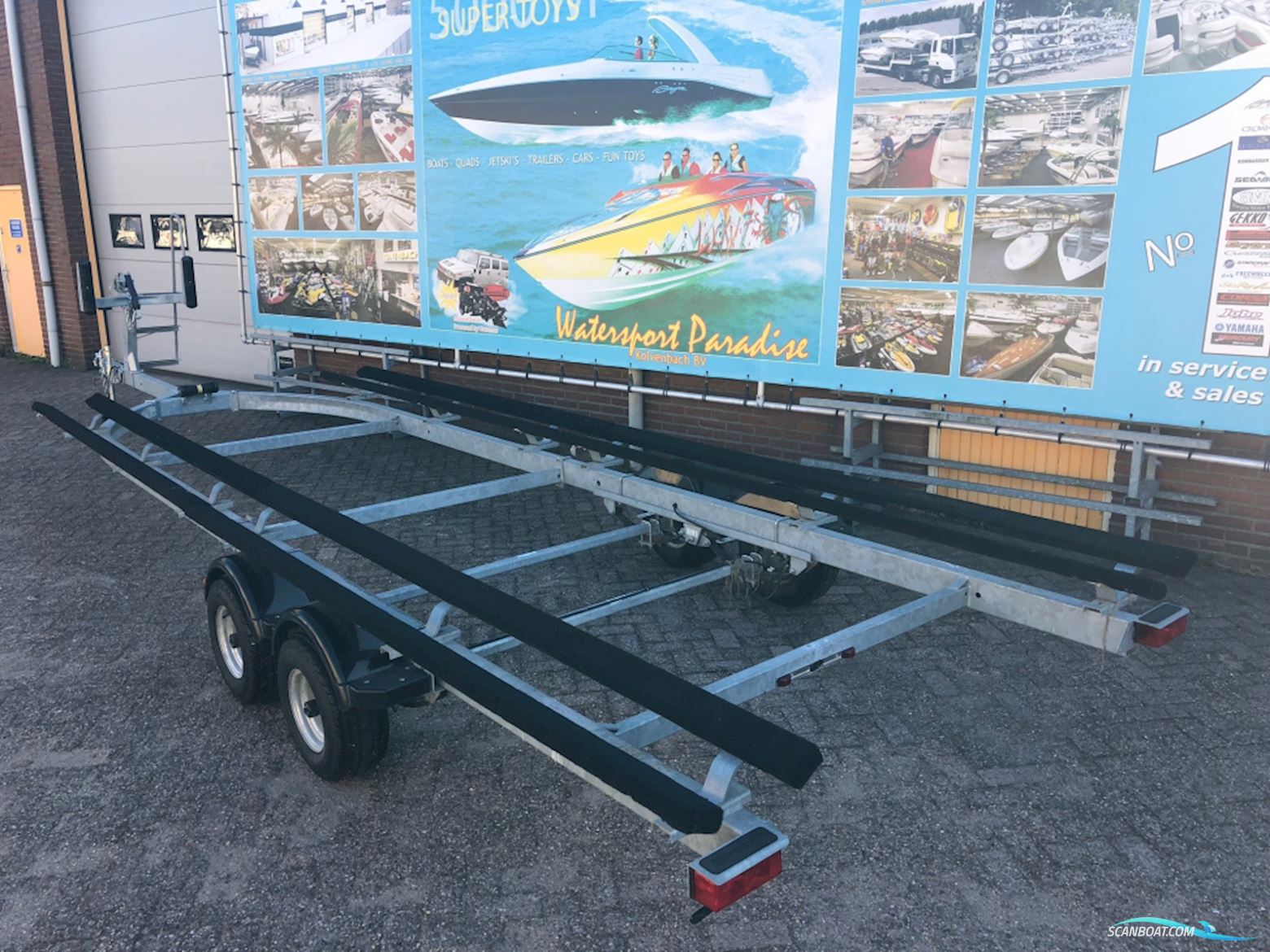 Stallingstrailer Pontoontrailer 2-asser (USA)