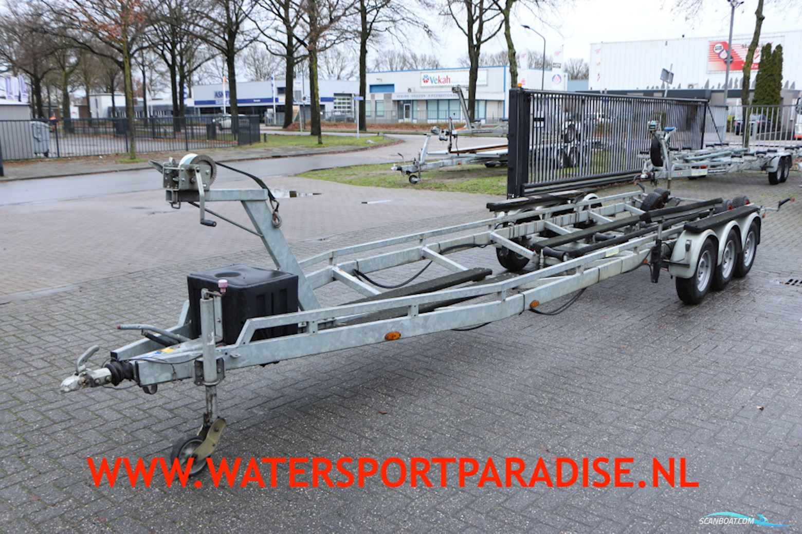 TDS 3-asser 3500Kg Bådtrailer 2008, Holland