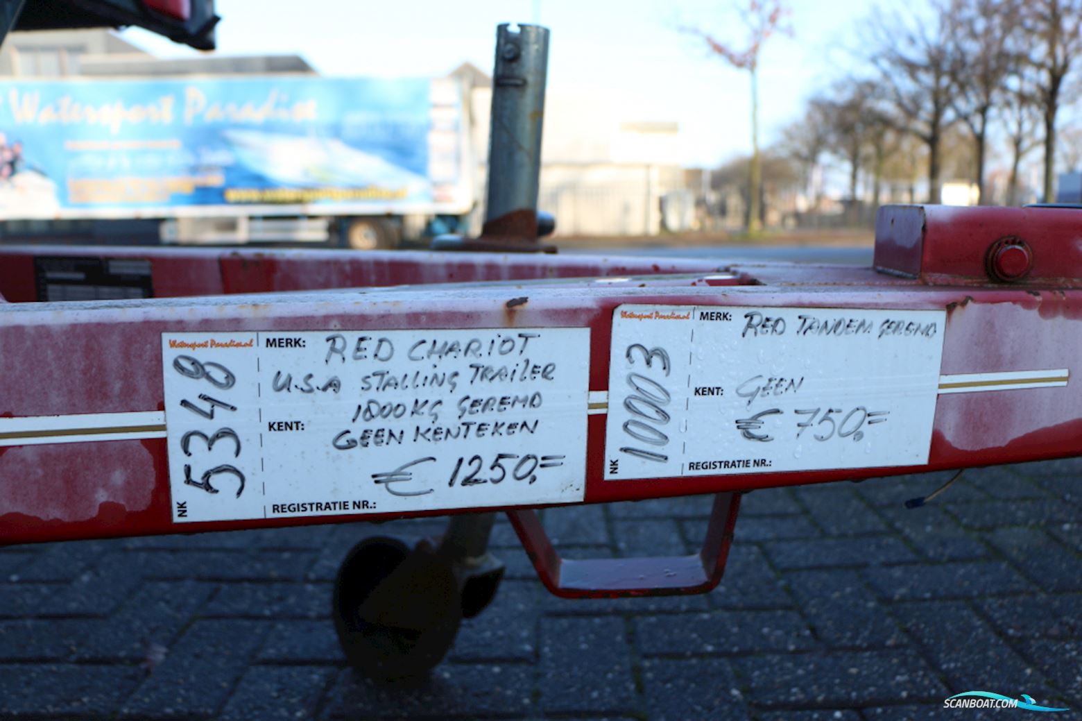 Usa 1-Asser Stallingstrailer Diverse