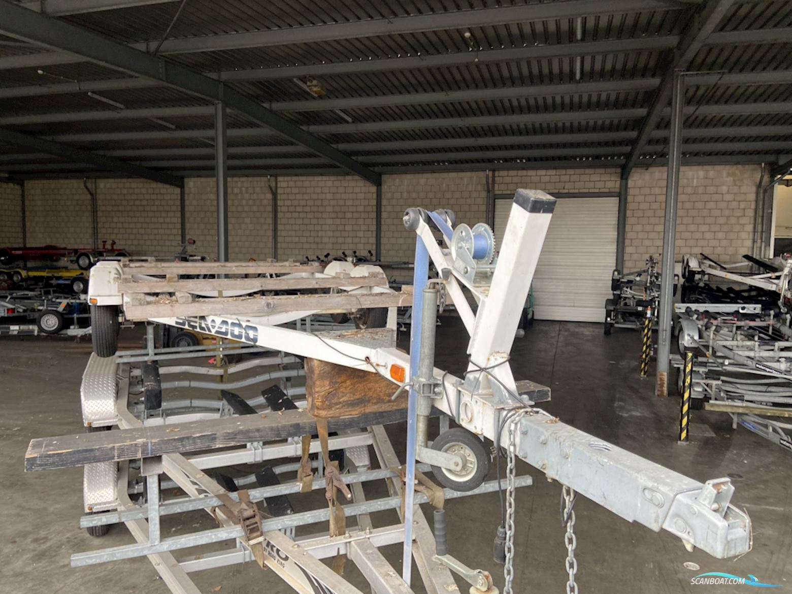 Usa Stallingstrailer Tandemasser Bådtrailer 2024, Holland