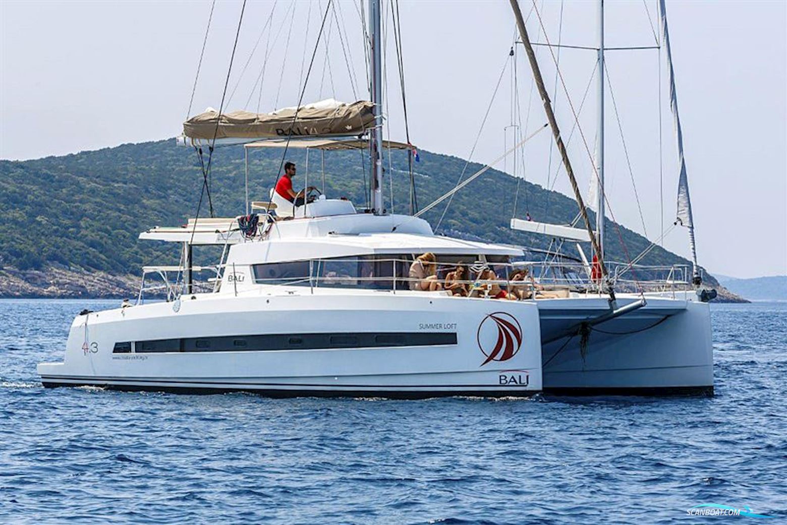 BALI CATAMARANS Bali 4.3 Bådtype ej oplyst 2017, med 2 upgraded VOLVO engines 55 motor, Kroatien