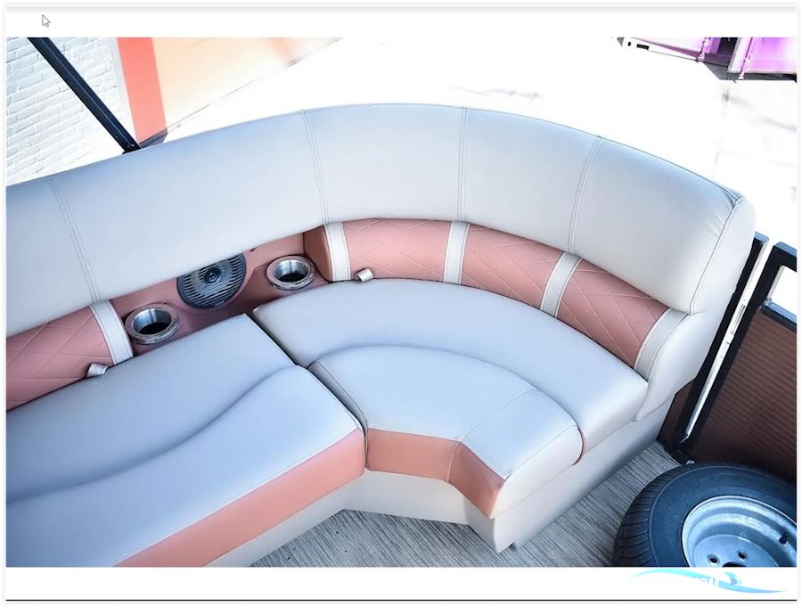 Bennington L22 Quad Bench Saltwater