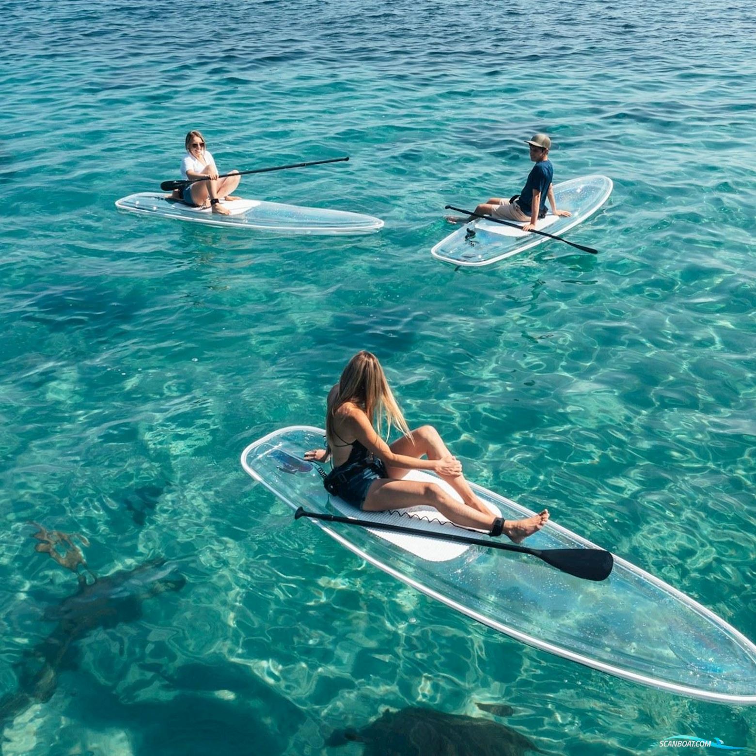 Clear Paddleboard inkl. LED lys og taske Bådtype ej oplyst 2023, Danmark