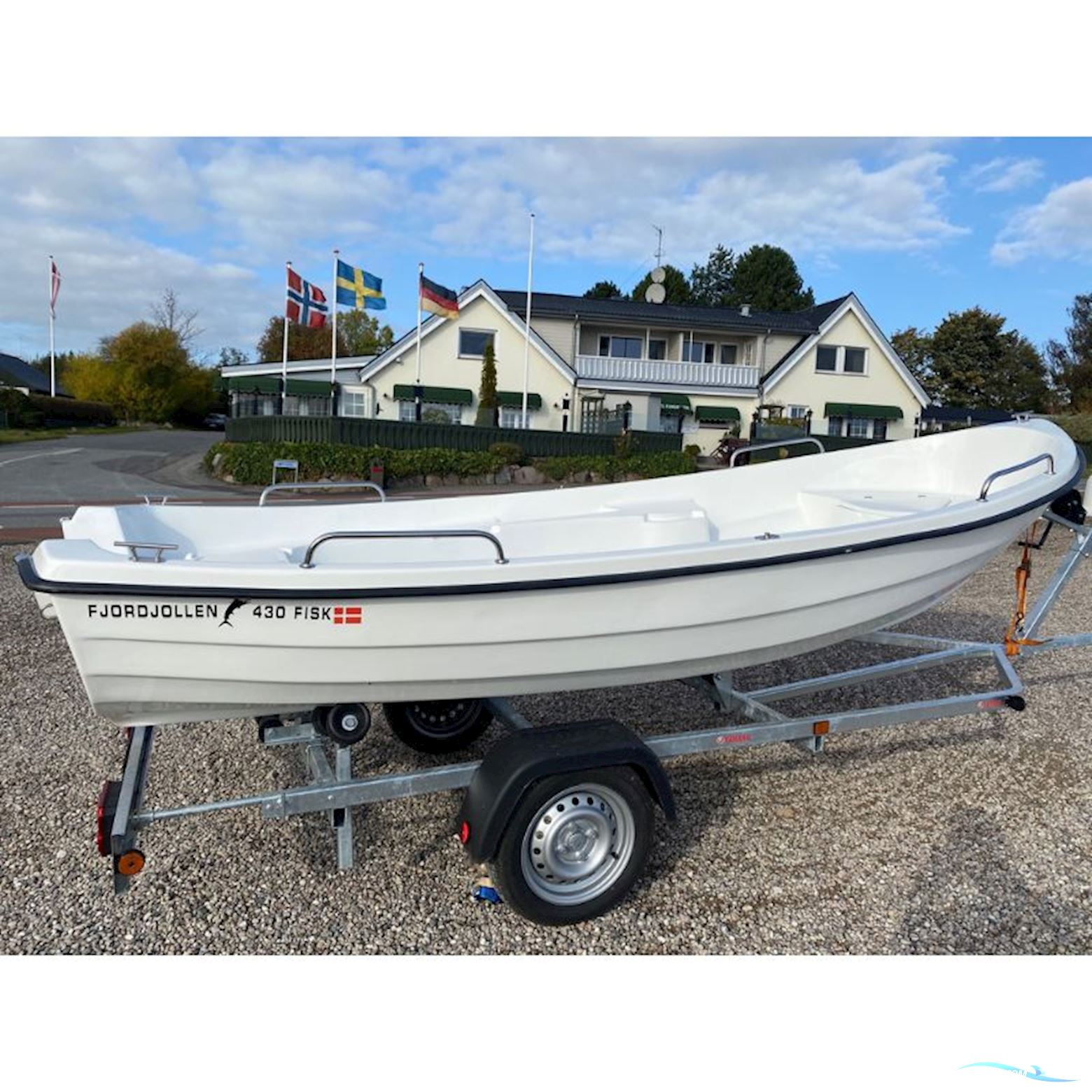 Fjordjollen 430 Fisk - Jolle uden påhængsmotor