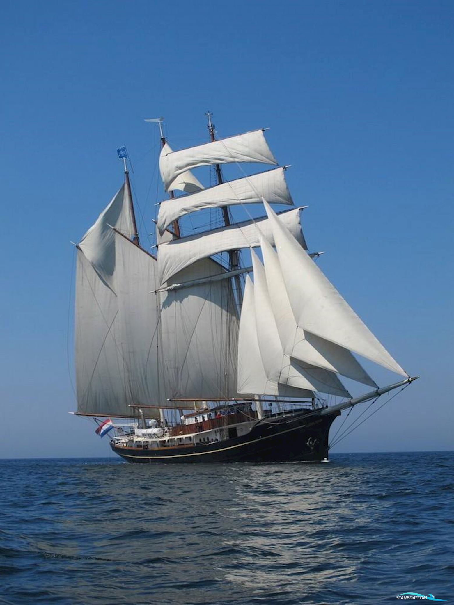 Royal Tallship 3-Mast Sail Schooner