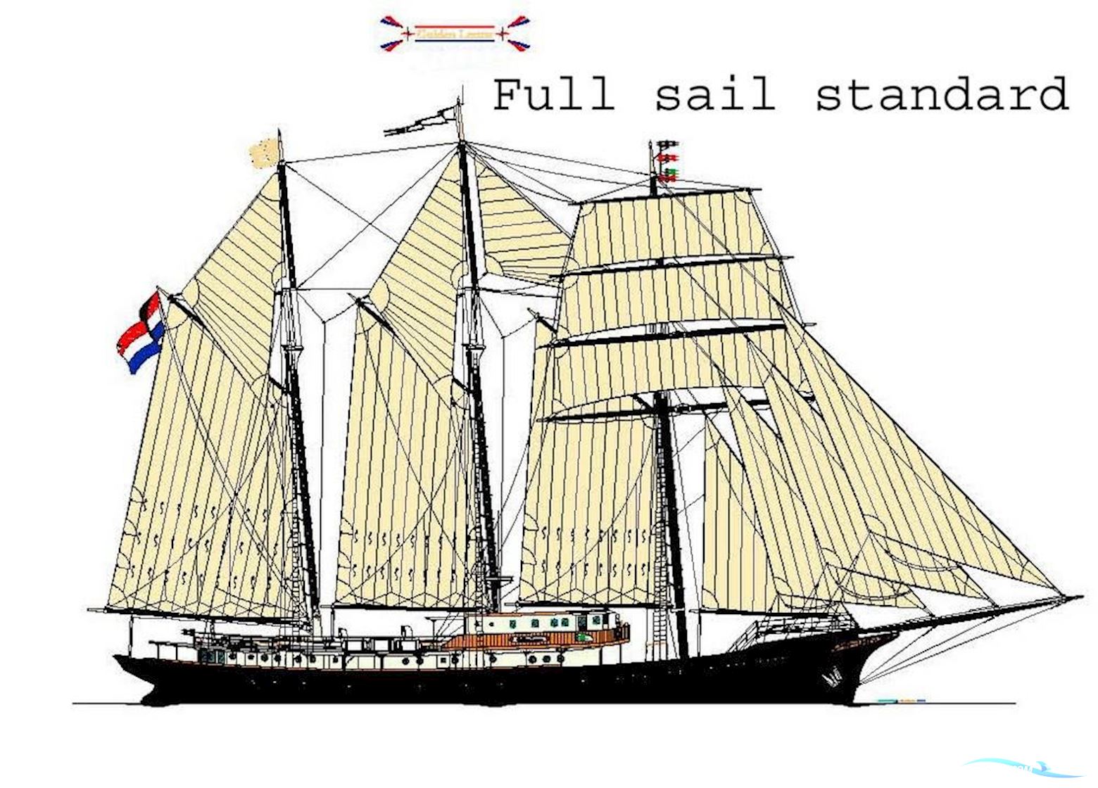 Royal Tallship 3-Mast Sail Schooner
