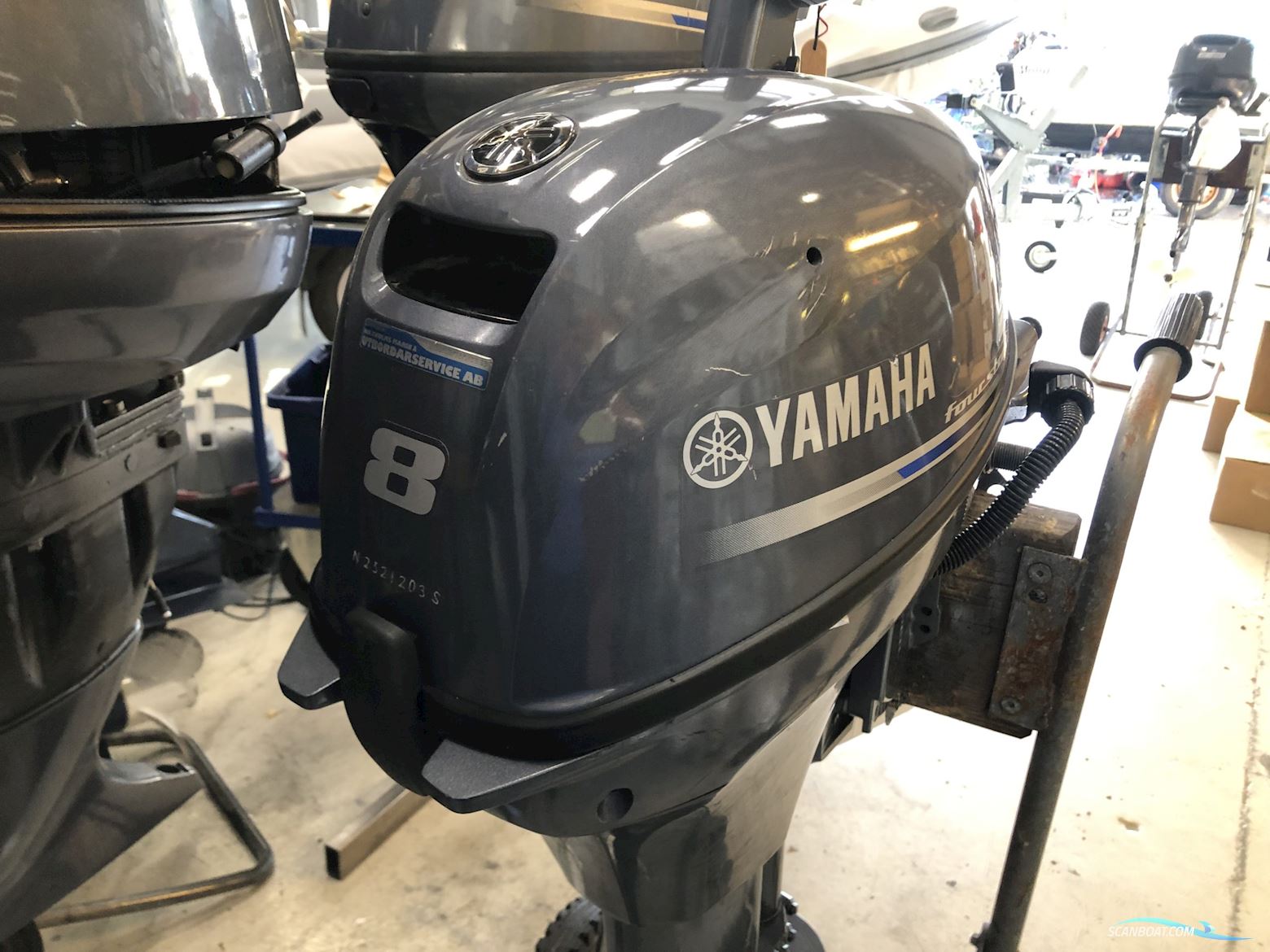 Yamaha F8FMHL Båt motor 2015, Danmark