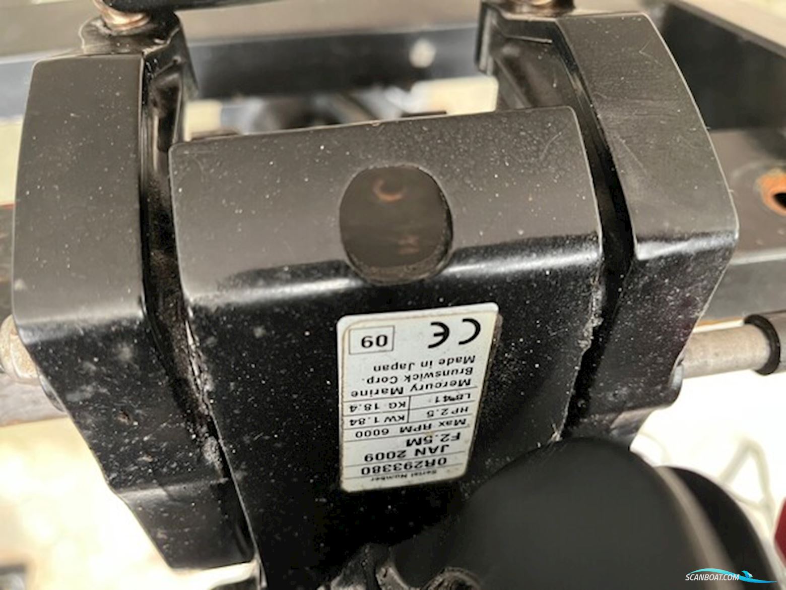 2,5 hk Mercury 4 Takt Med Kort Ben